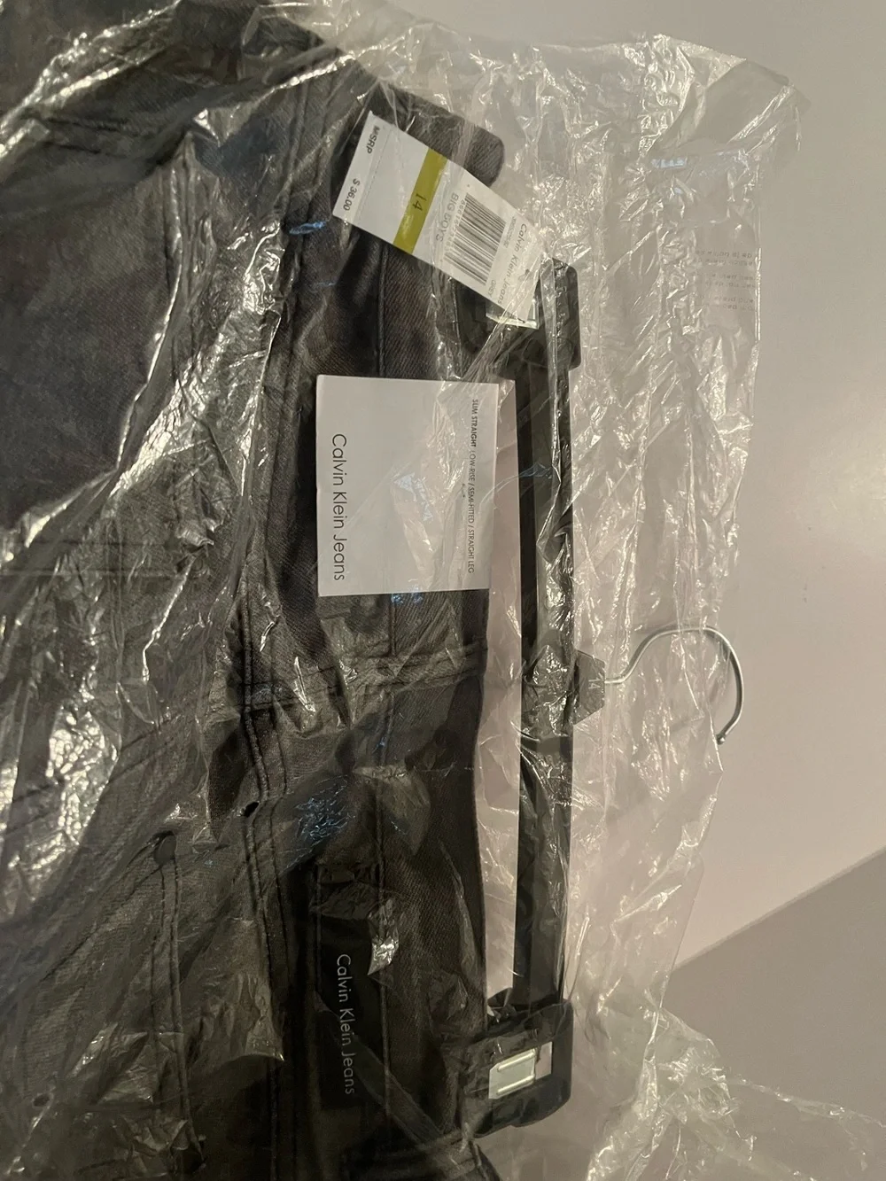 NWT Calvin Klein Gray Jeans - Boy’s Size 14
